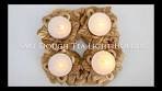 Salt Dough Tea Light Candle Holder