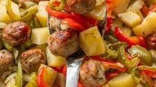 Sausage Potato and Pepper Casserole
