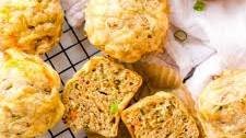 Savory 3-Veggie Muffins