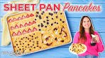 Sheet Pan Pancakes (No Flipping, One Pan)