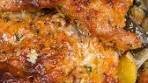 Sheet Pan Parmesan Garlic Chicken Thighs are an easy and ...