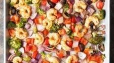 Sheet Pan Roasted Shrimp & Veggies