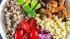 Shrimp Quinoa Bowl