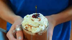 Sleepy Tart Cherry Hot "Chocolate"