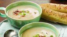 Slow Cooker Garlic Mashed Potato Soup