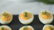 Smoked Salmon Deviled Eggs