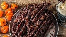 Smoked Spicy Venison Jerky