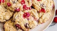 Soft & Chewy Cranberry Chocolate Chip Cookies