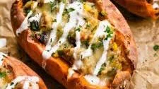 Southwest Stuffed Sweet Potatoes