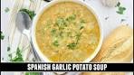 Spanish GARLIC Potato Soup | The BEST Soup to Warm Your ...
