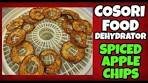 Spiced Apple Chips with Cosori Food Dehydrator