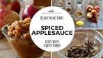 SPICED APPLESAUCE | Quick & Easy Recipe!
