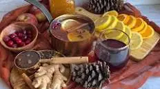 Spiced Cranberry Orange Wassail