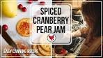 Spiced Cranberry Pear Jam