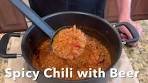 Spicy Chili with Beer!!