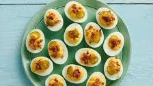 Spicy Sriracha Deviled Eggs