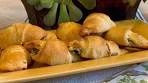 SPINACH FETA STUFFED CRESCENTS