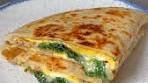 Spinach & Sausage Breakfast Quesadilla A 5-minute ...