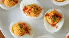 Sriracha Deviled Eggs