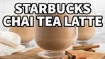 Starbucks Chai Tea Latte at Home!