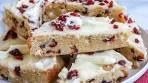 Starbucks-Inspired Cranberry Bliss Cheesecake Bars Recipe