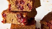 Sticky Cranberry Gingerbread