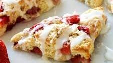 Strawberry Scones