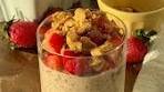 strawberry shortcake overnight oats 1/2 cup rolled oats 1 tsp ...