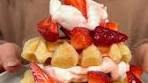 Strawberry Shortcake Waffles Fluffy and crisp waffles are ...