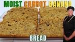 Super Moist Carrot Banana Bread Recipe