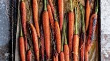 Sweet and Spicy Roasted Carrots