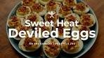 Sweet Heat Deviled Eggs