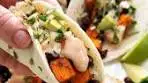 Sweet Potato And Black Beans Tacos (With Chipotle Cream ...