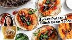 Sweet Potato & Black Bean Tacos | Easy Weeknight Dinner
