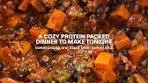 sweet potato & black bean turkey chili, the ultimate cozy fall ...