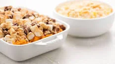 Sweet Potato Casserole and Creamed Corn 6 servings per side