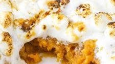 Sweet Potato Casserole with Marshmallows