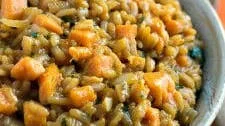 Sweet Potato Risotto