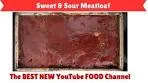 Sweet & Sour Meatloaf - my families favorite winter meal.