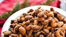 Sweet Spicy Christmas Nuts