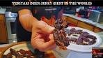 Teriyaki Deer Jerky - Best In The World