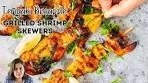 Teriyaki Pineapple Grilled Shrimp Skewers