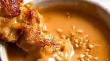 Thai Chicken Satay with Peanut Sauce