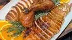 Thanks Giving Turkey with a maple-butter glaze. A delicious ...