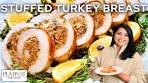 The BEST Stuffed Turkey Breast | Turkey Breast Recipe