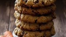 Thick and Chewy Oatmeal Chocolate Chip Carrot Cake Cookies