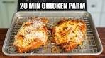This 20 Minute Chicken Parm Is Insanely Good