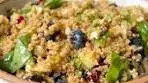 This blueberry feta quinoa salad is fresh, vibrant and busting ...
