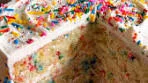 This funfetti cake is incredibly moist, packed with rainbow ...