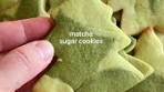 This is my matcha sugar cookie recipe soft, sweet, and full of ...